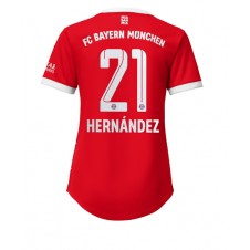 Bayern Munich Lucas Hernandez #21 Hjemmedrakt Kvinner 2022-23 Kortermet